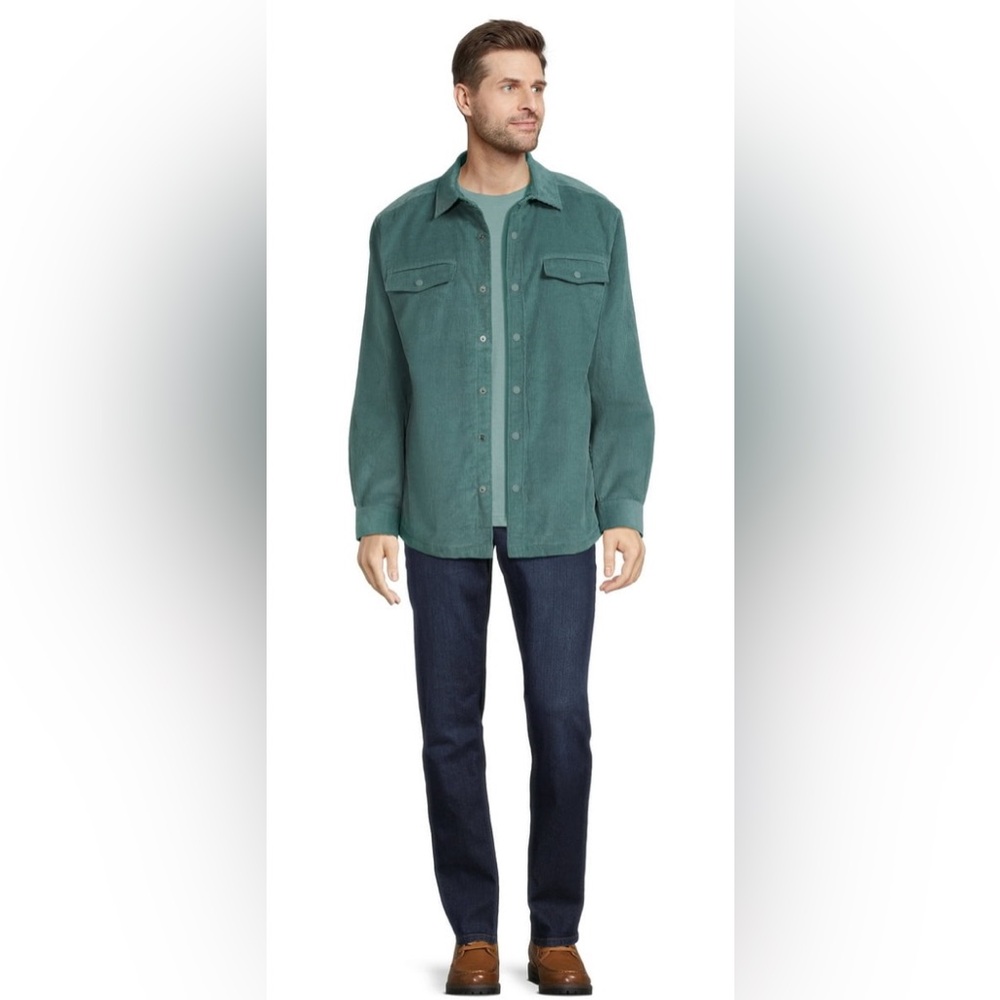 George Men's Corduroy Shirt Jacket - Picture 4 of 10